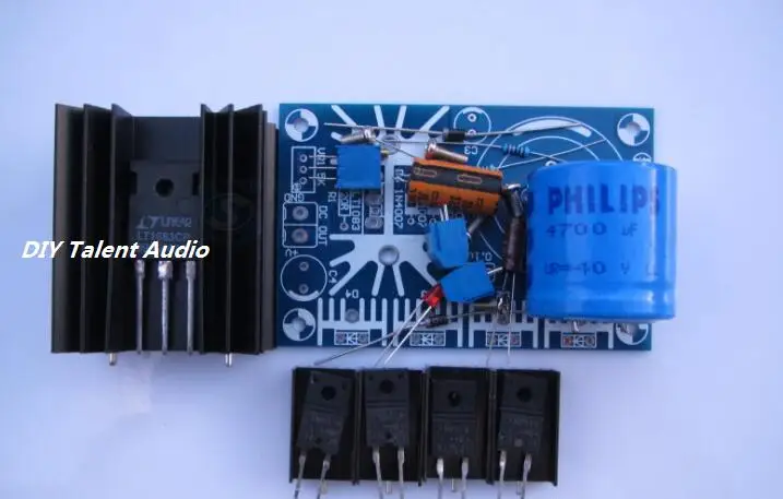 

LT1083 adjustable regulated power supply kit ( 7.5A) single group adjustable power supply board