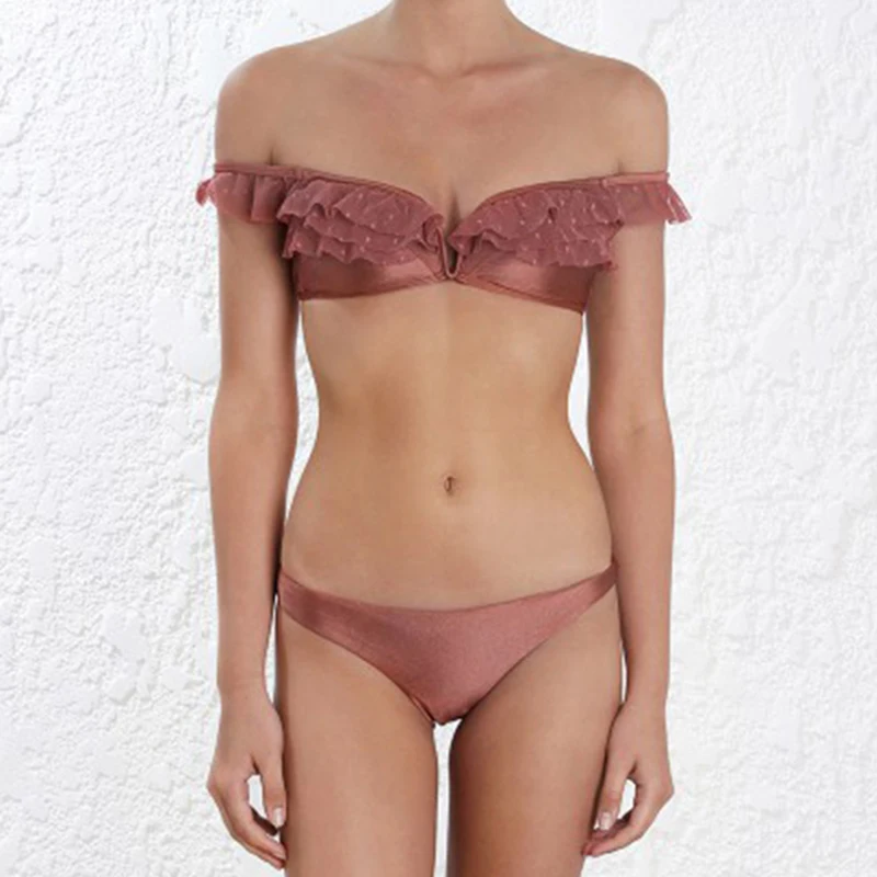 

Low Waist Bikini Set Swimsuit Women Sexy SwimwearLac Summer Bathing Suit Padded Hot Vintage Girl Swimming Suit Sexy Bikini