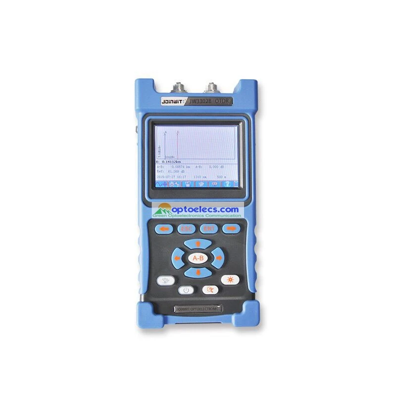 JW3302-Multiple-Languages-Handheld-otdr-Fiber-Integrated-VFL-1310nm-1550nm-Optic-Tester-Time-Domain-Reflectmeter