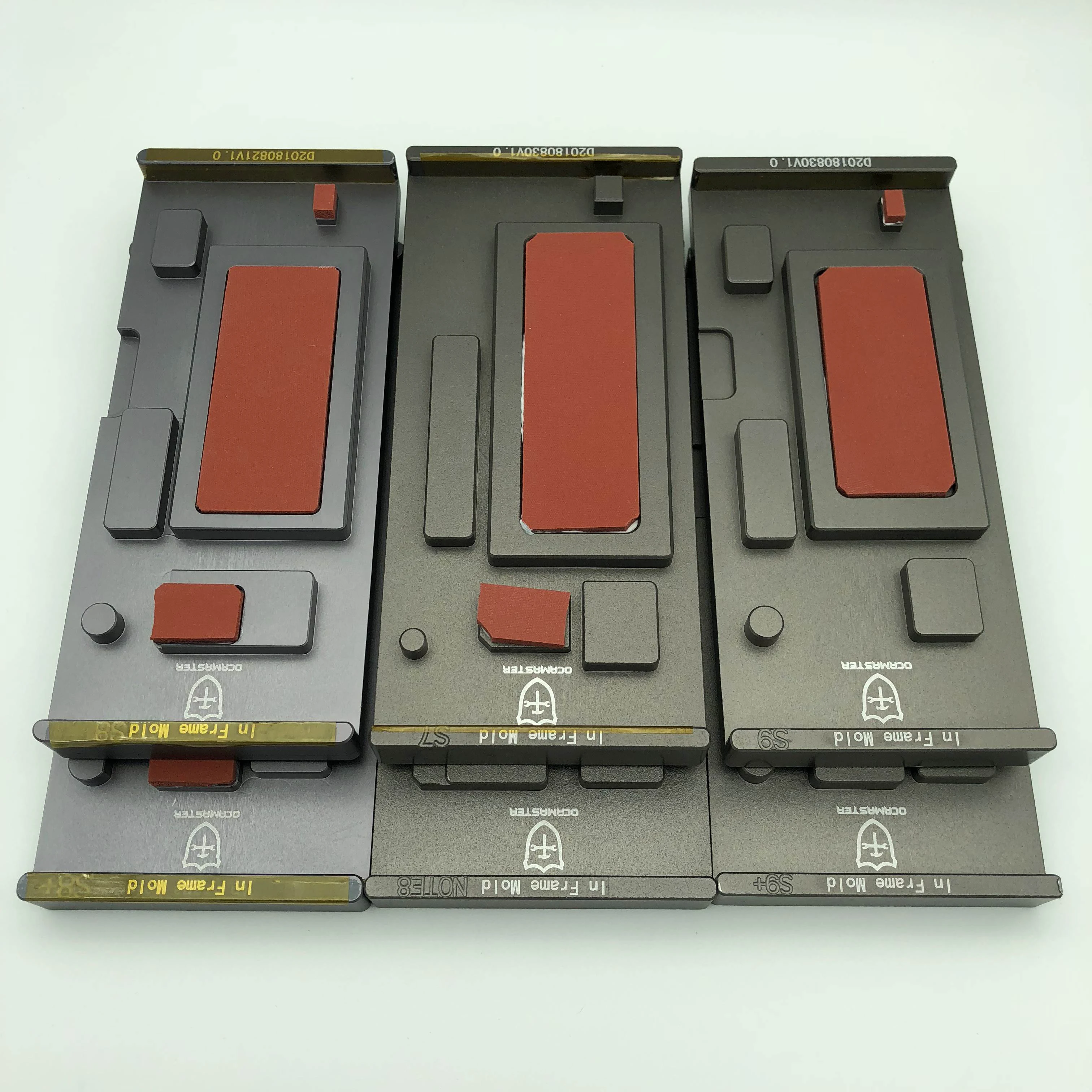 OCA MASTER In Frame mold для Note 9 S8 S8 plus Note 8 S9 S9 plus inframe mold lcd сенсорный экран ламинирование со средней рамкой