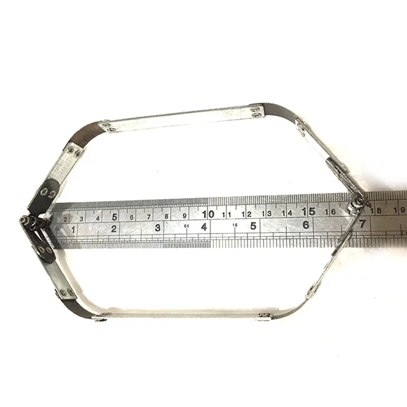 

Internal Flex purse frame,Hexagon Flex frame,(17cm~31cm), Leather craft tool