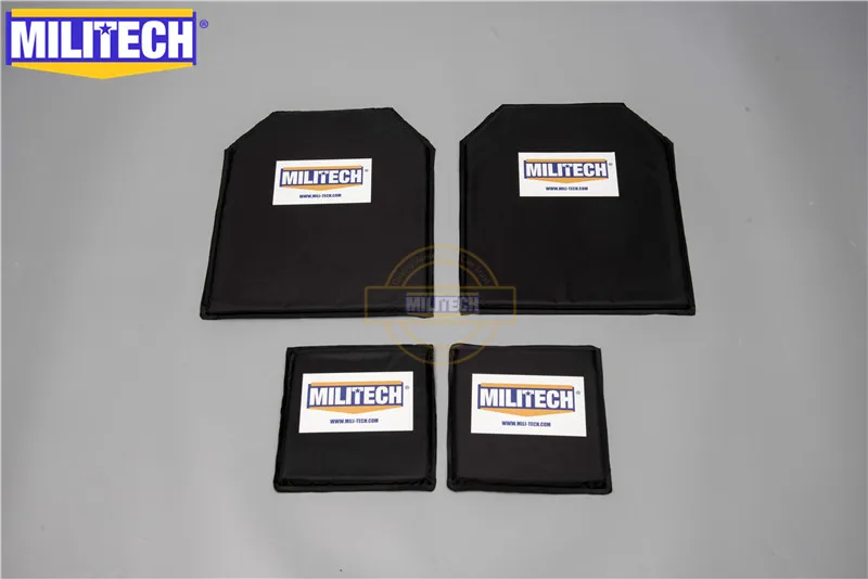Pares de Aramida Painel à Prova de Balas Militech Polegadas Balístico Placa Corpo Armadura Nij Nível 3a 0101.06 0101.07 Hg2 10×12 & 6×6
