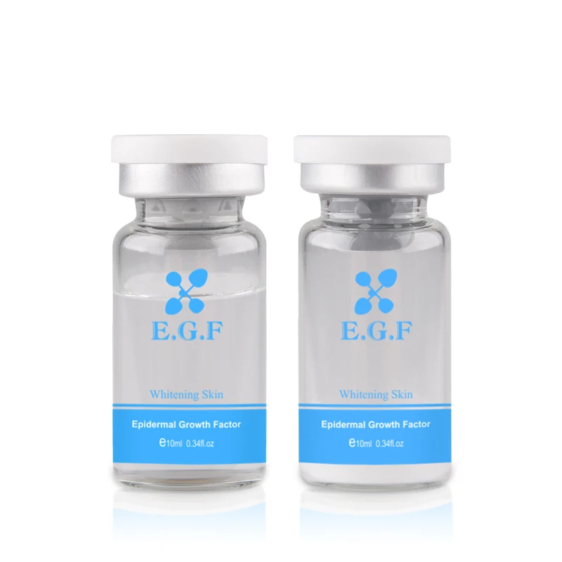 5set 10pcs 10ml EGF Freeze-dried Powder Lightens the pigment improves the skin's dark yellow and excretes melanin Free Shipping