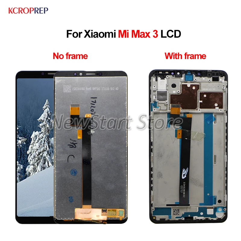6 9 &quotдля Xiaomi Mi Max 3 ЖК-дисплей кодирующий преобразователь сенсорного экрана в