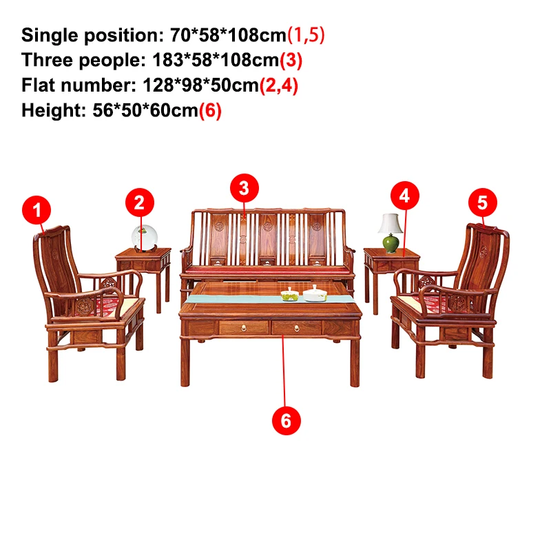 Wood Furniture China Mahogany Furniture Hedgehog Rosewood Living Room Sofa Set Chair Coffee Table 6 piece/Set Wood Furniture China Mahogany Furniture Hedgehog Rosewood Living Room Sofa Set Chair Coffee Table 6 piece/Set