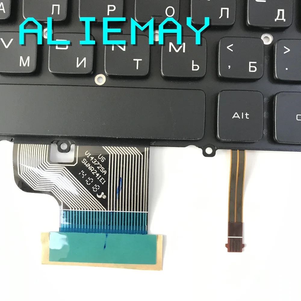 Brand new Original RU Russian Backlight Keyboard for DELL XPS15-9530 PRECISION M3800 with backlight