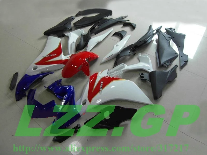 Литьевая форма Обтекатели для 11-12 CBR 250 2011 2012 CBR250R CBR250RR 2011-2012 250R 250RR обтекатель белый
