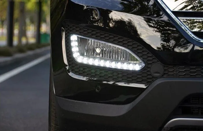 

For Santa Fe IX45 2013 LED DRL,auto LED Daytime Running Light/LED fog light