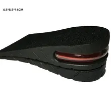 3-4,5 см Высота Увеличение Стелька подушки высотный Лифт Регулируемая обуви пятки вставить Taller Для женщин Для мужчин унисекс качество Подкладка под ножки