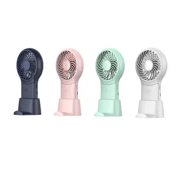 

Portable Rechargeable 3 Speeds Personal Electric USB Fan with Makeup Mirror and Cellphone Stand Holder for Home/Office/Travel/