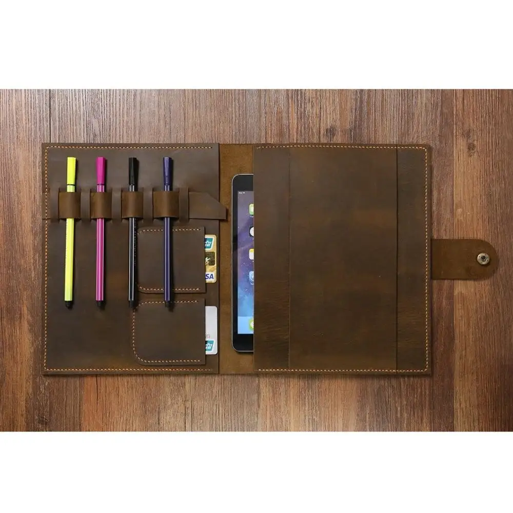 

PERSONALIZED Erin Condren LifePlanner serial planner leather cover case distressed leather portfolio organizer for LifePlanner