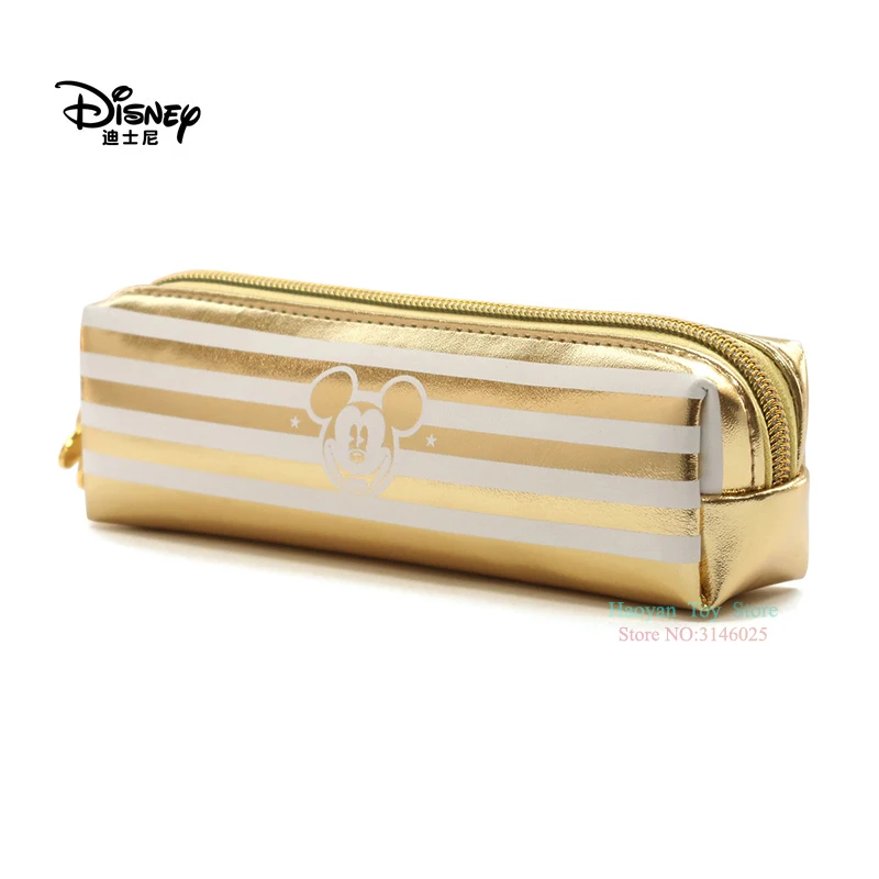 Настоящая серия disney Classic Gold Mickey, Мультяшные сумки для мальчиков, Модные Сумки из искусственной кожи для мам, многофункциональные женские сумки для девочек, подарки