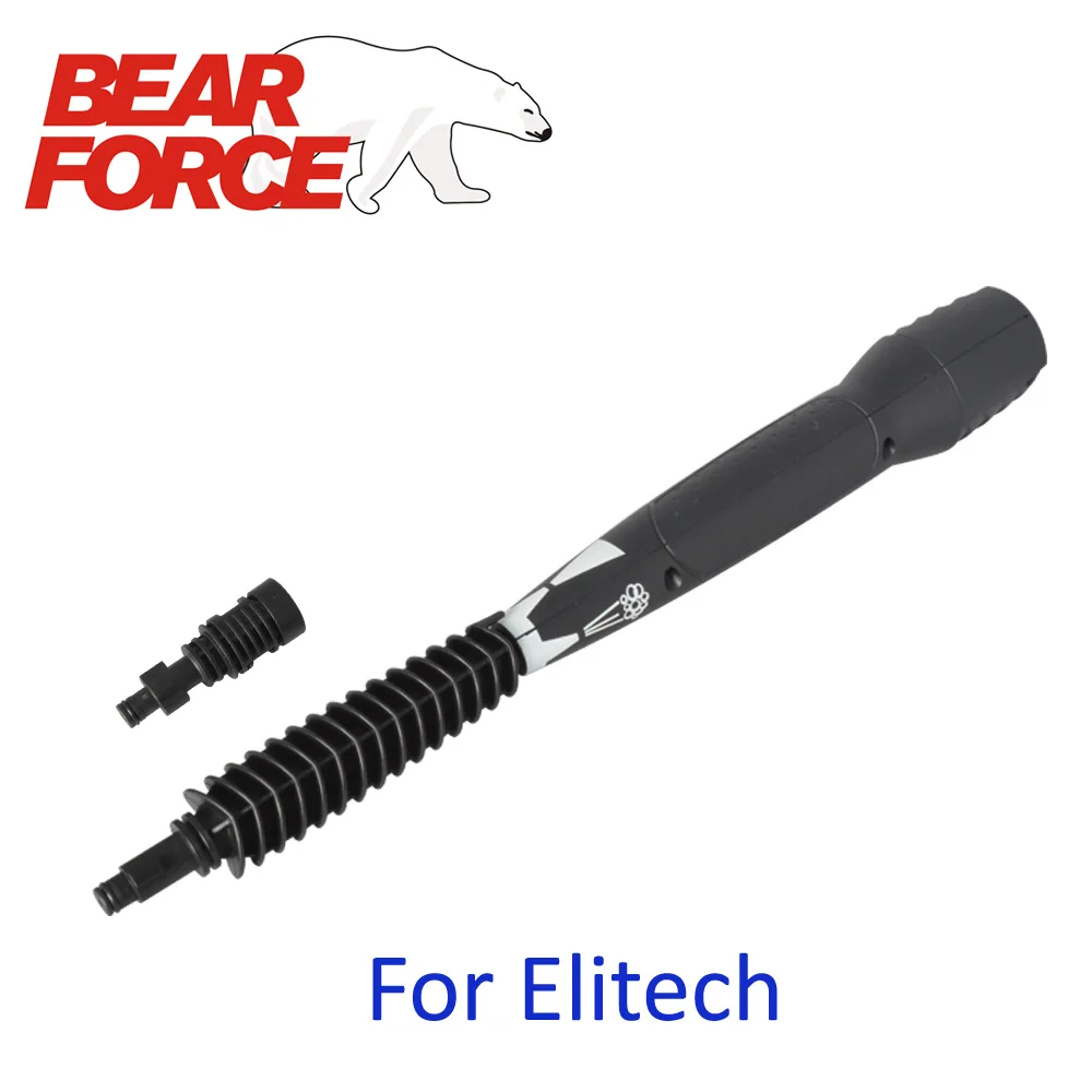 

Pressure Washeer Jet Wand Lance Spear with 3 Jet Nozzle Tips & 1 Rotating Turbo Nozze for Elitech High Pressure Washers