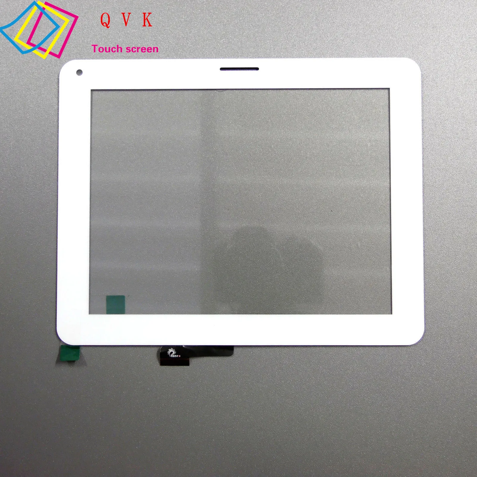 

White TOUCH SCREEN DIGITIZER For 8" BUSH 8 MY TABLET AC80BU PN: RAECE F0425 SL