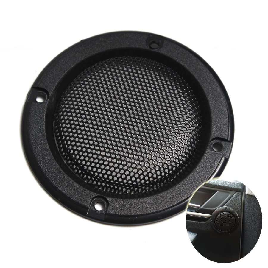 

2PCS 2INCH Black Car Speaker Grill Mesh Enclosure Net Protective Cover DIY Speaker Accessories Car Audio Conversion