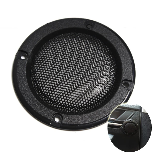 Buy 2PCS 2INCH Black Car Speaker Grill Mesh Enclosure