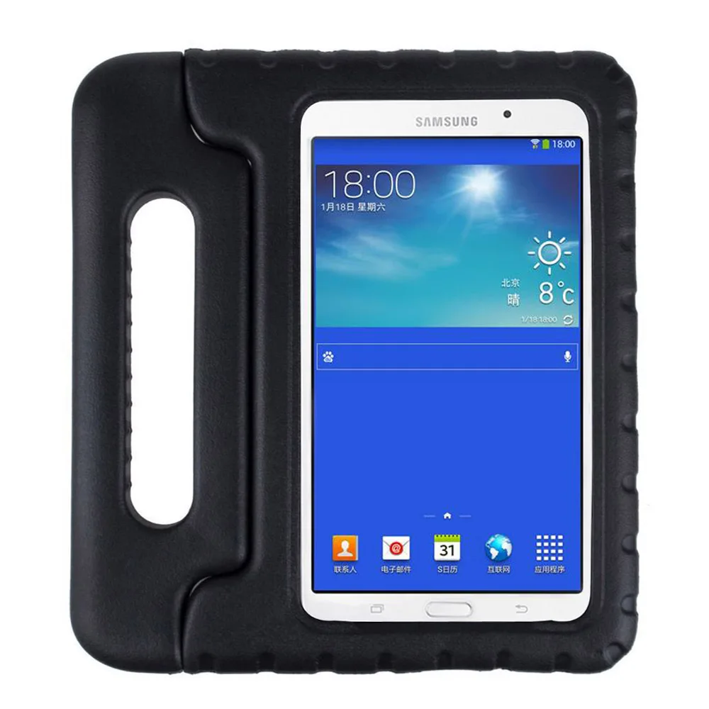 Детский эва противоударный чехол для Samsung Galaxy Tab 3 Lite 7,0 T110 Tab E Lite T113 Foam защитная сумка с ручкой чехол-подставка