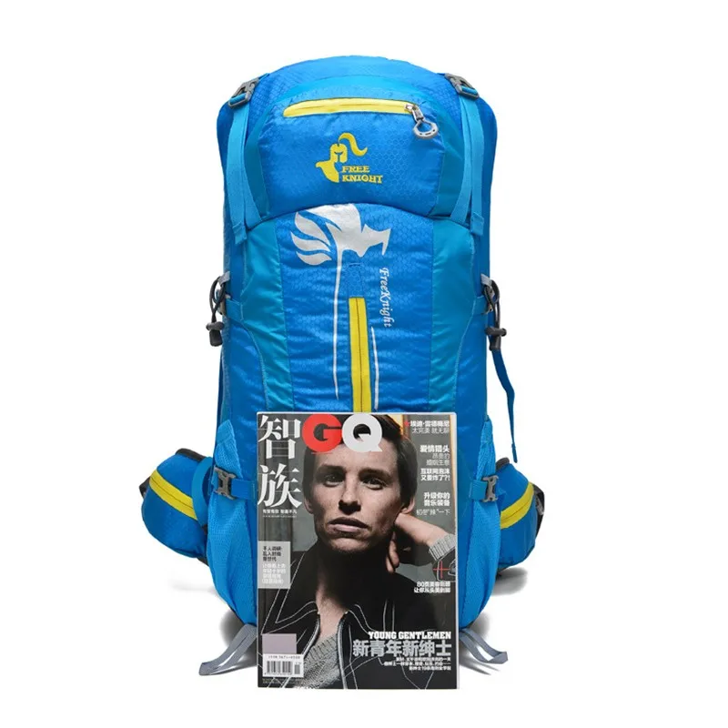 Free Knight 50L Sport Bags Hiking Backpack Waterproof Nylon Women Men Big Capacity Outdoor Mountaineering Travel Backpacks Bag
