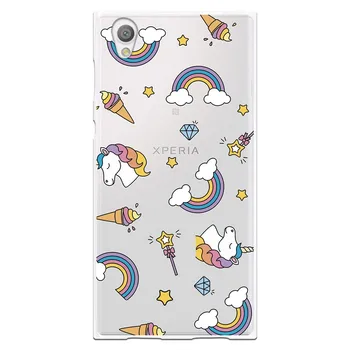 

Stand case costume drawing Unicorns Frozen WP009 for Sony Xperia L1