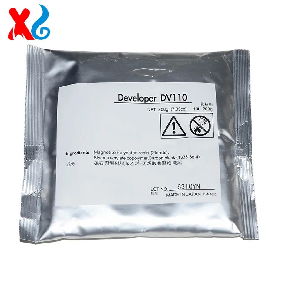 

1X Japan Compatible Developer DV110 Replacement for Konica Minolta Bizhub 162 180 210 di152 di183 di250 di3510 7118 Iron Powder