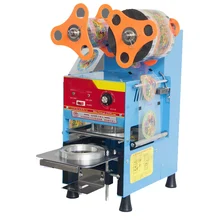 95 мм 75 мм Новая полуавтоматическая Пластиковая крышка для чашки машина чашки герметик