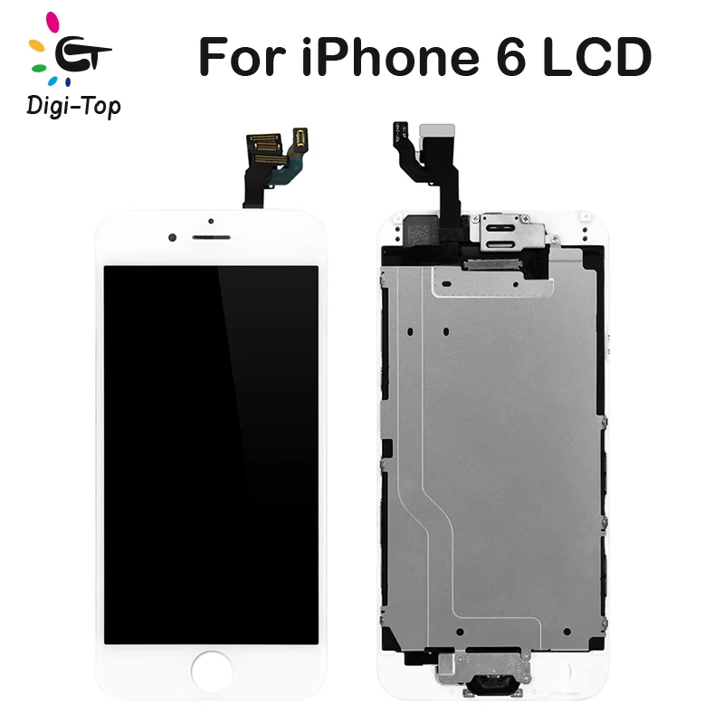Digi-Top 20 шт./лот AAA + качественный ЖК-дисплей для iPhone 6 кодирующий преобразователь