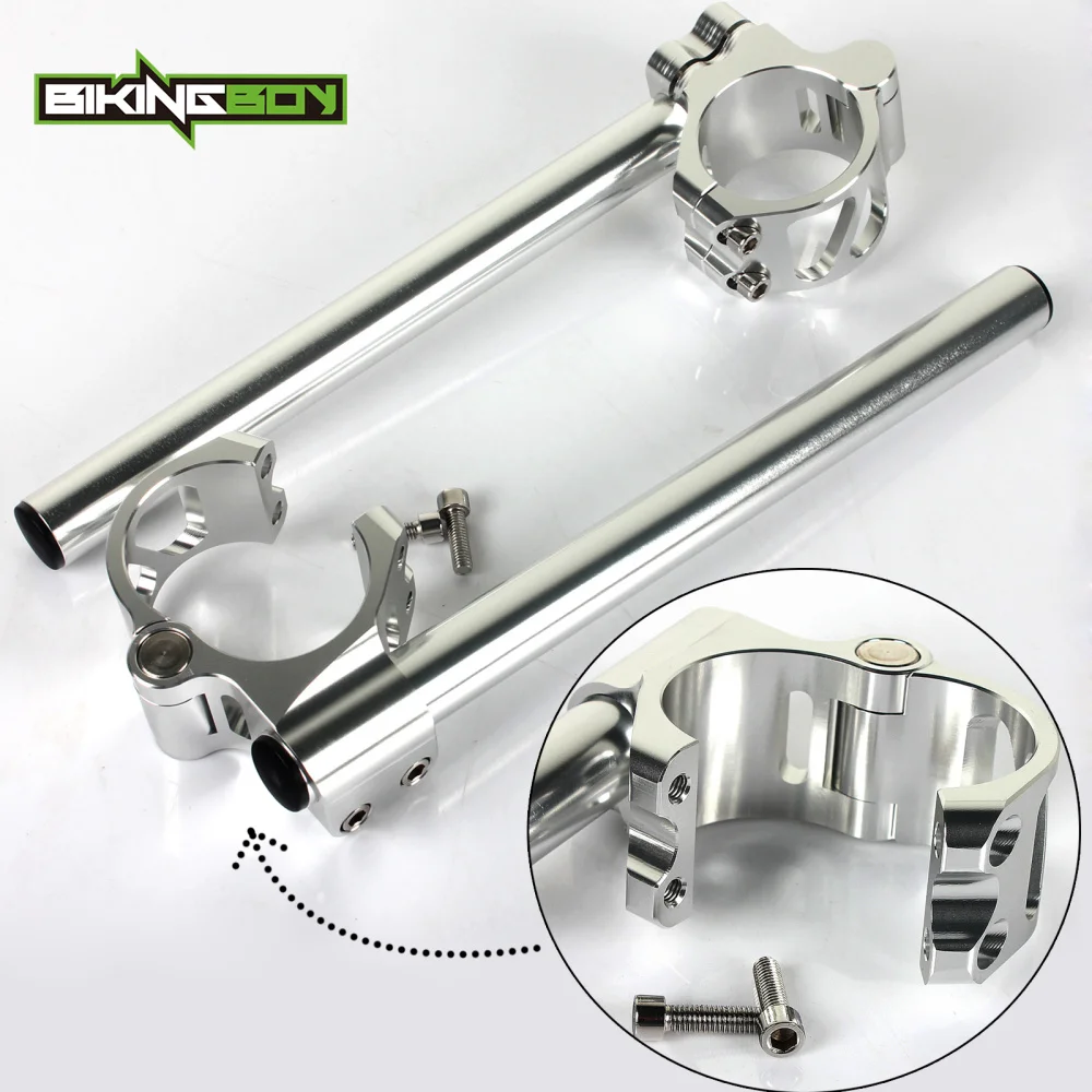 

50MM Split Clip Ons handlebar handle bar For Triumph Daytona 675 SPEED TRIPLE Daytona675 2006 2007 2008 2009 2010