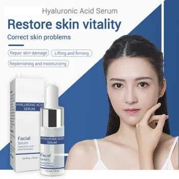 

Hyaluronic Acid Snail Serum Whitening Anti-Aging Moisturizing Essence Repair Damaged Skin