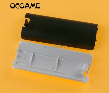 

OCGAME 50pcs/lot black&white battery cover case battery back door shell cover for wii remote controller