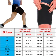 Protector Thigh Leg Sleeves Compression Running Fitness Safety Thigh Legguard Elasticity Thigh Guard Support Pad Sports Leg Warm