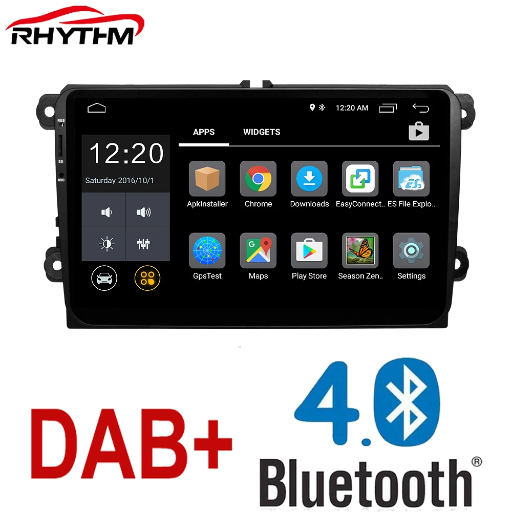 

For Golf Skoda Android 5.1 Gps Auto Radio 2 Din Car radio 9 Inch to Fabia Octavia Yeti Volkswagen POLO PASSAT with dab radio