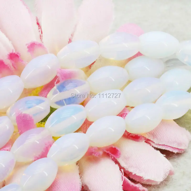 Ornaments Sri Lanka Moonstone Opal Loose Diy Rice Bucket Beads Semi