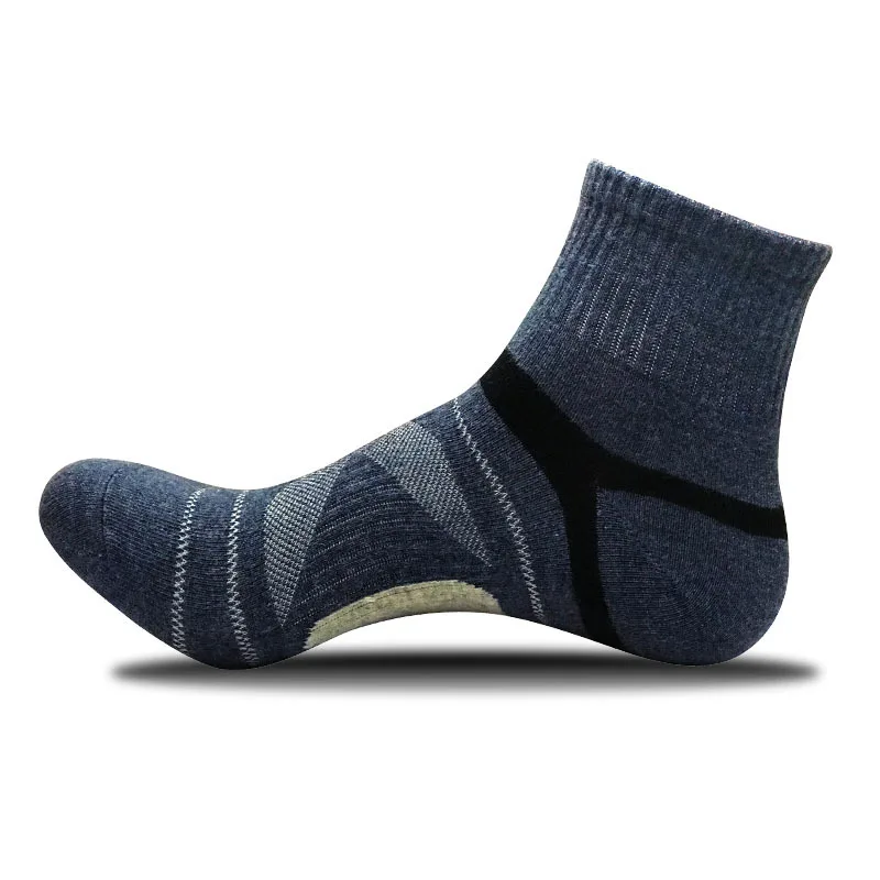 Мужские Компрессионные носки, мужские носки из мериносовой шерсти, черные хлопковые носки по щиколотку, Herren Socken, баскетбольные Спортивные Компрессионные носки для мужчин - Цвет: 70081