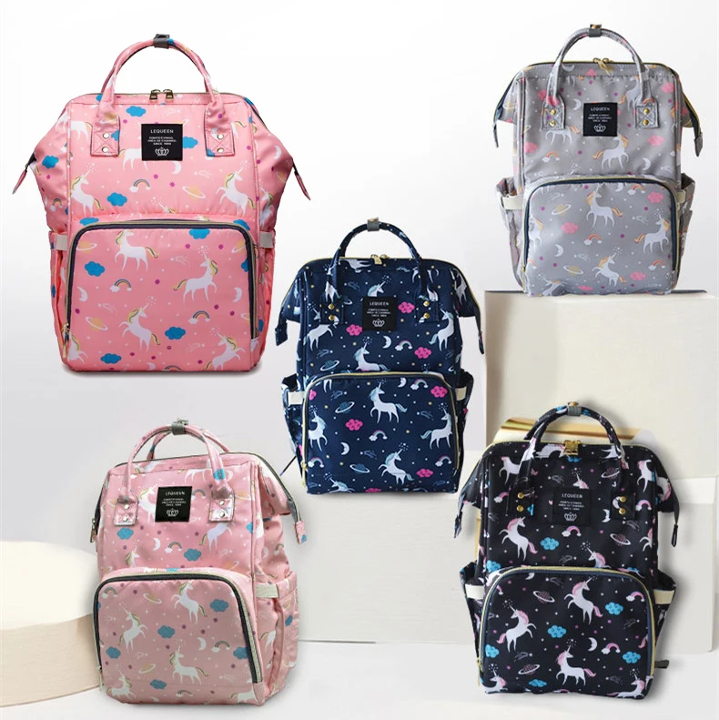 

Diaper belt Large-capacity Mummy bag Waterproof fashion backpack Multi-functional out-of-the-box pregnant women bag Free shippin