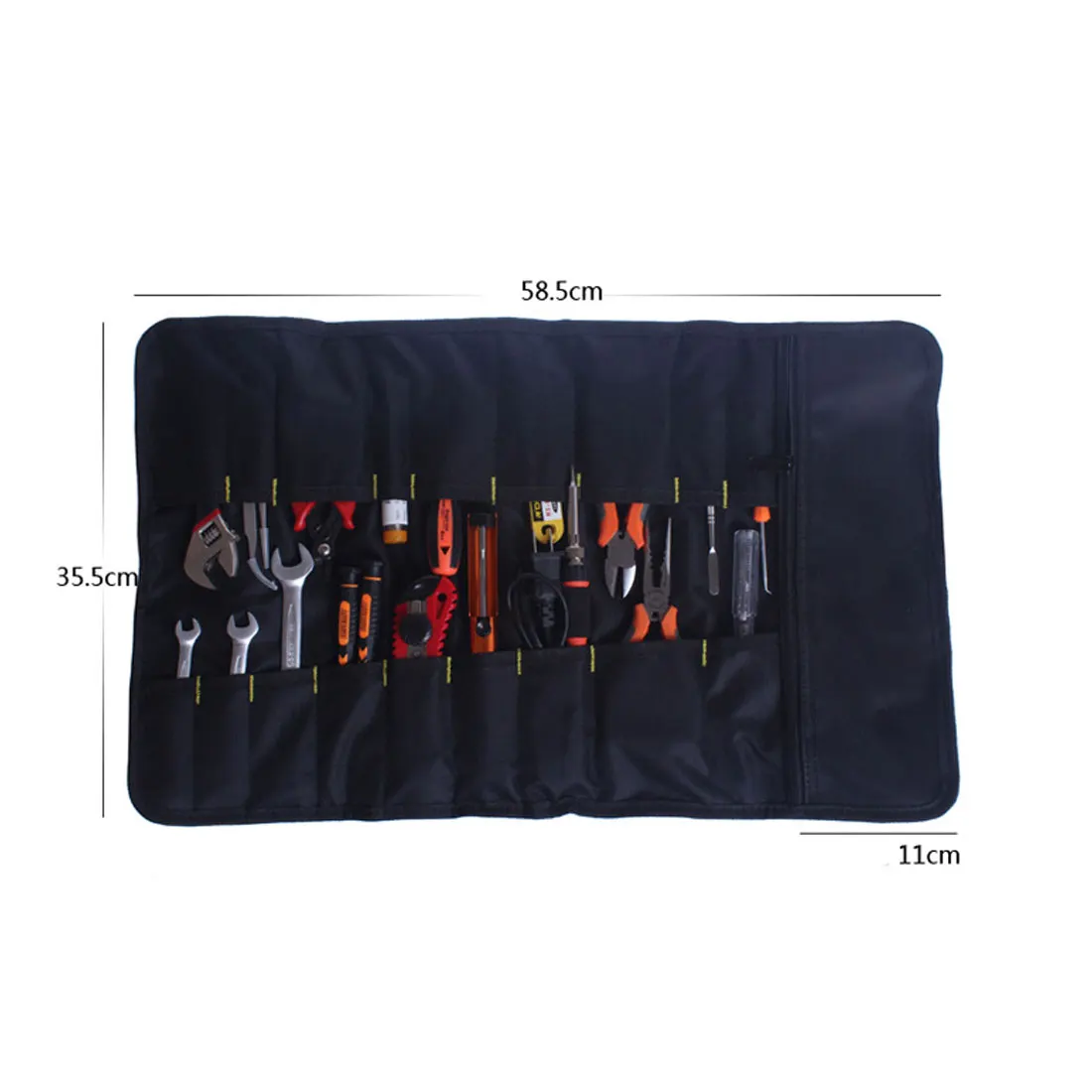 Многофункциональный складной ключ из ткани Оксфорд, сумка для хранения инструментов, Карманный чехол для инструментов, портативный чехол-Органайзер