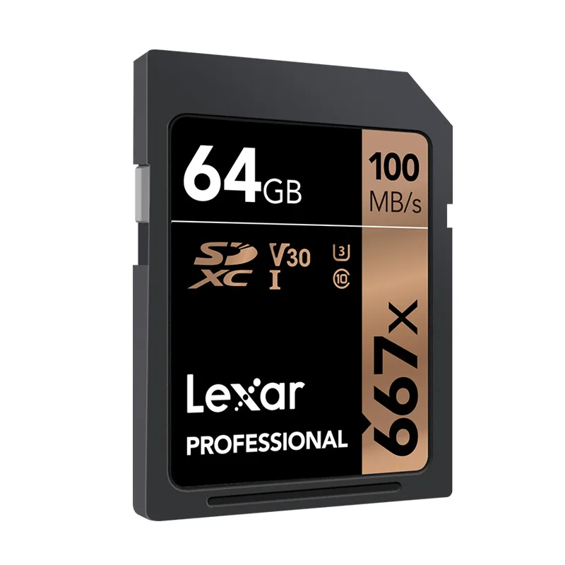 Original Lexar 667x SD Card U3 SDXC UHS I 128GB SD Kaart 256GB Class 10 V30 2