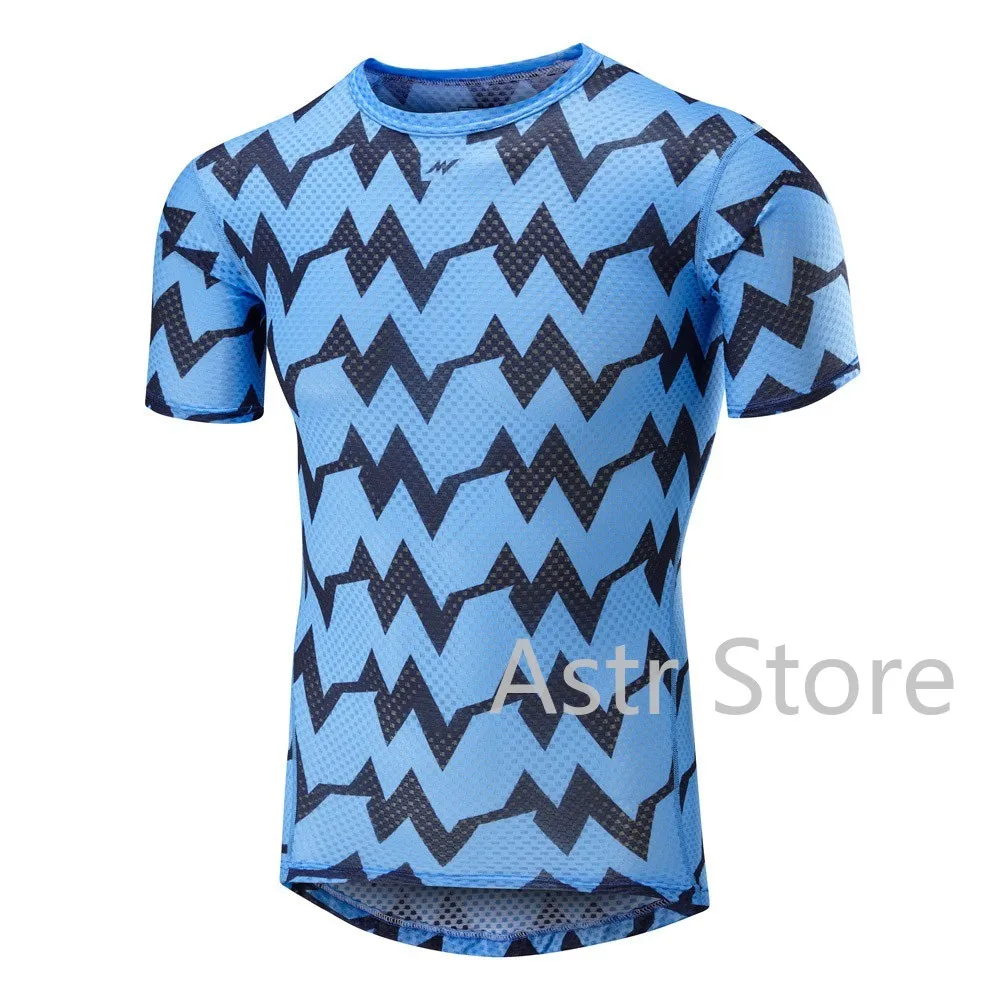 2019 Morvelo New Baselayer Unrestrictive Fit with High Breathability Summer Short Sleeve Open Mesh Fabric Cycling Underwear Men