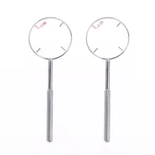 Круглый оптический поперечный цилиндр инструмент для объектива оптические инструменты глазная линза диоптрий оптометрия аксессуары 0,25/0,50