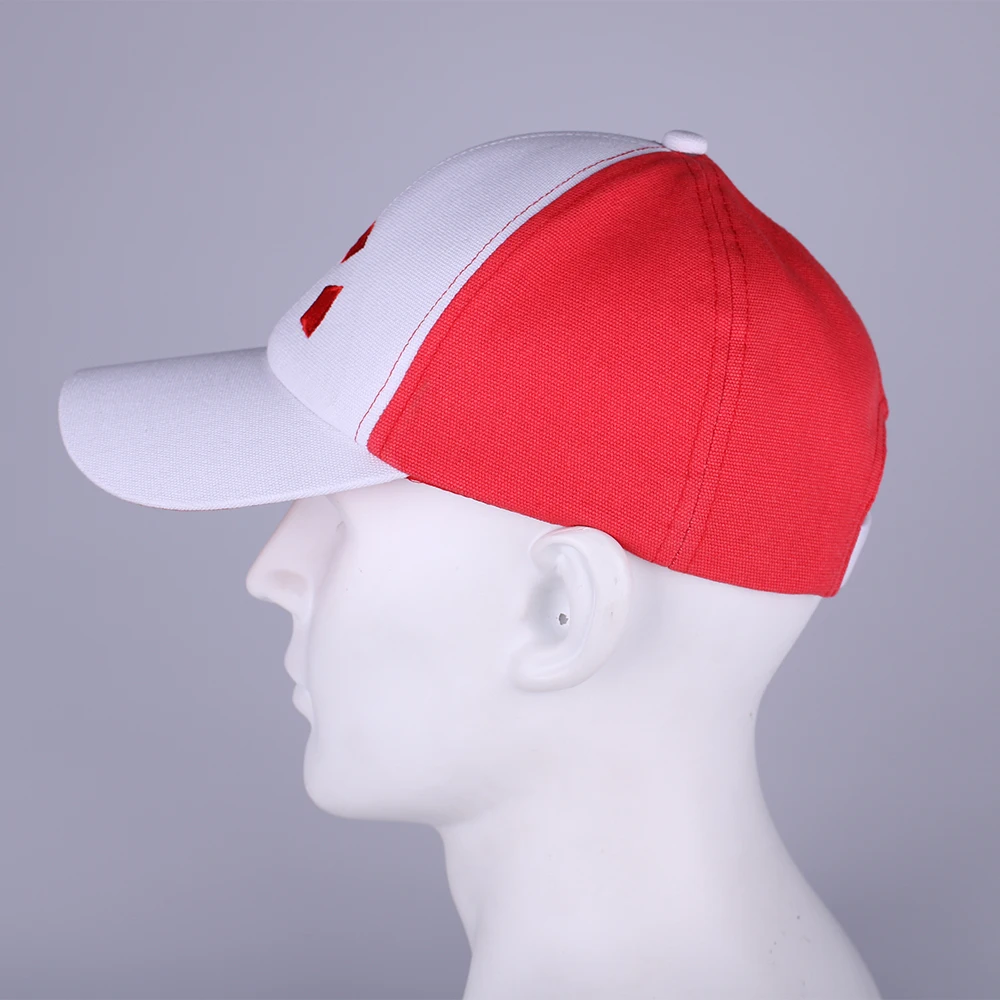 Anime Pocket Monster Cosplay Costumes Caps Pokemon Caps Baseball Ash Ketchum Halloween Party Prop (8)
