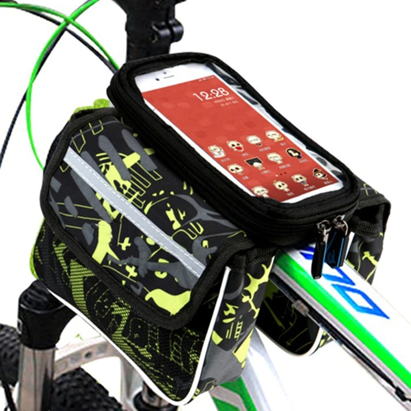 font b Bicycle b font font b bag b font front beam package on the