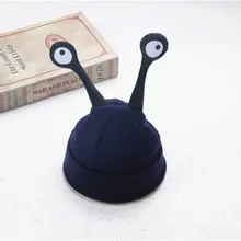 Зимние теплые Одежда для детей; малышей; девочек мальчиков двойной шары мультфильм теплые Кепки два шапочка «антенны» 6 месяцев-6 лет высокое качество