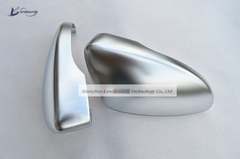 Landsounds Chrome Rear View Mirror Cover Side Mirror Covers Housing for