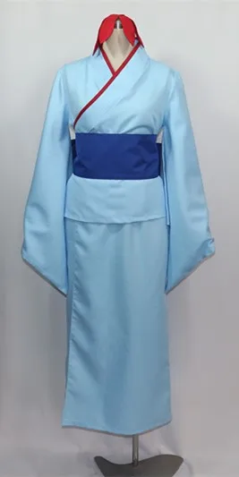 

YuYu Hakusho Ice Apparitions Korime Yukina Kimono Cosplay Costume F008
