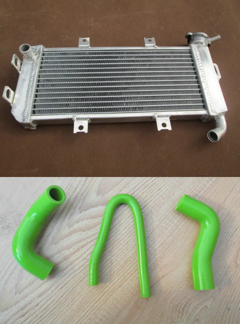 

Racing Aluminum Radiator + Silicone Hose For Kawasaki Ninja 650R EX650 EX650R EX 650 ER-6F/EX-6/6N 2006 2007 2008 KIT 06 07