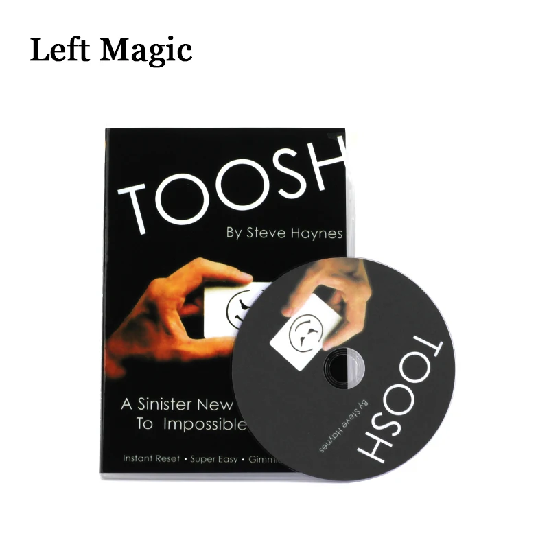 Toosh par Steve h-card (Gimmicks + DVD) tours de magie accessoires scène comédie de rue mentalisme magie gros plan accessoires de magie