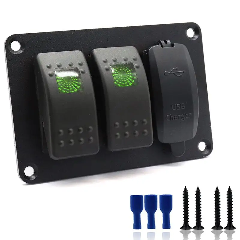 LumiParty Light Switch panel Motorcycle ATV Modified 2 ...
