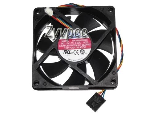 AVC 8020 DASA0820R2U 12V 0.6A 725Y7 4Wire Cooling Fan