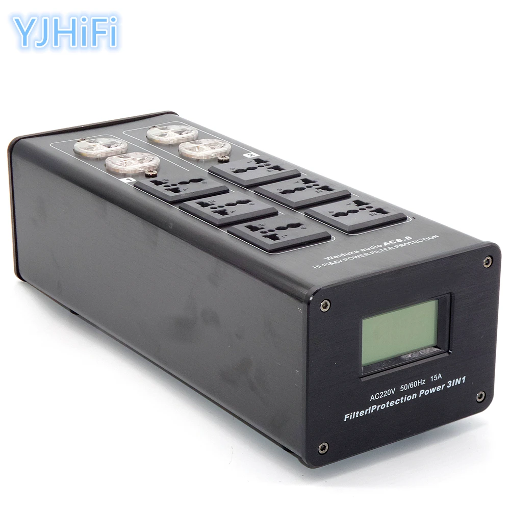 Weiduka AC8.8 3000W 15A AC Power Socket Advanced Audio Power Purifier Filter Extension Socket