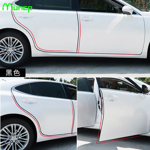 5m Car Anti Collision Side Door Edge Guard Car Styling Rubber Bumper