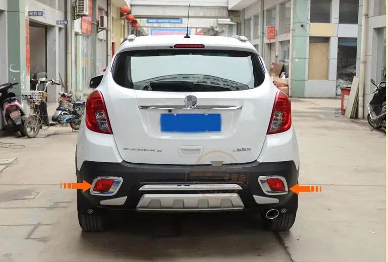 

For Vauxhall / OPEL Mokka / BUICK ENCORE 2013 2014 2015 Front + Rear Fog Lamp Light Cover Trim 4 pcs / Set